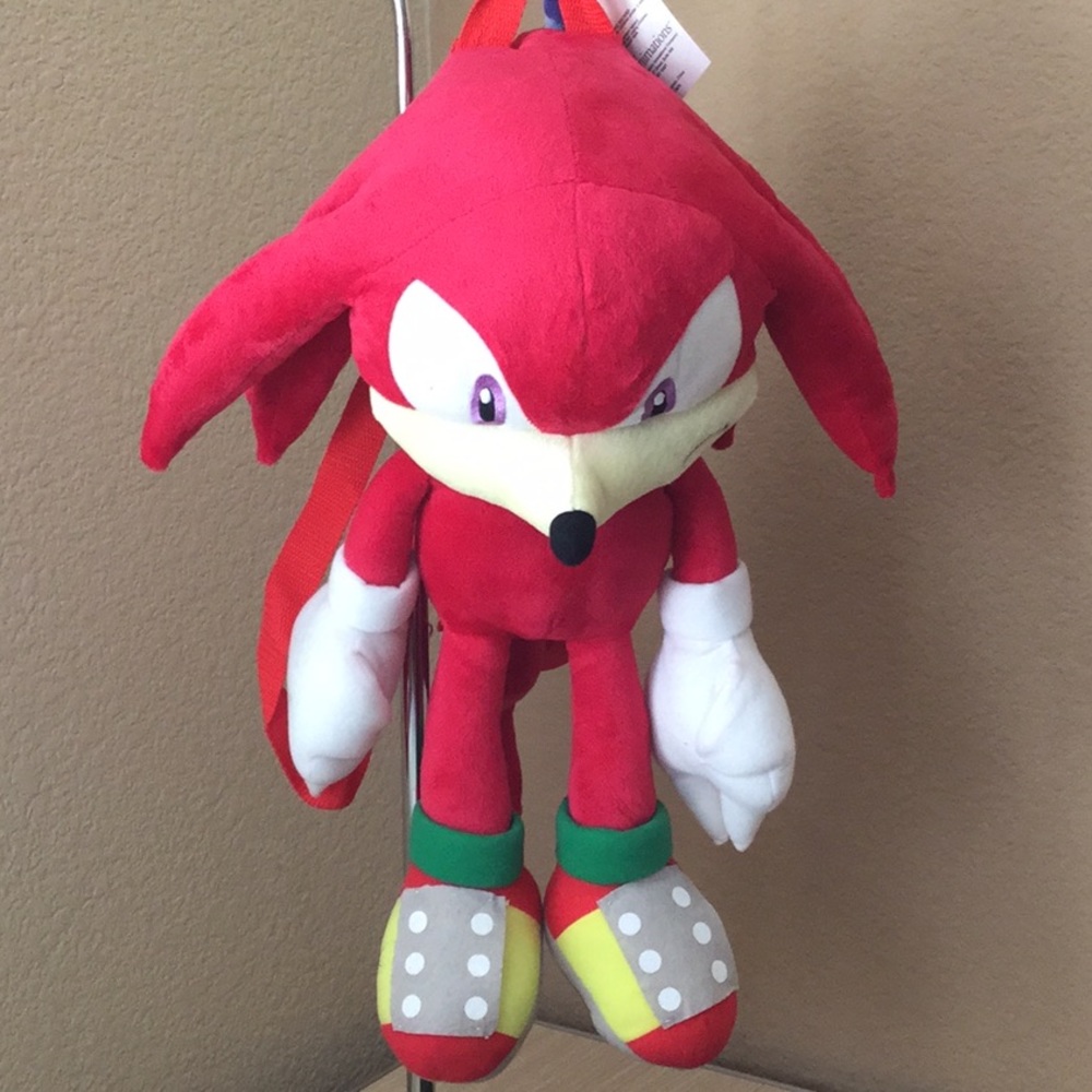 Sonic backpack plush 17”